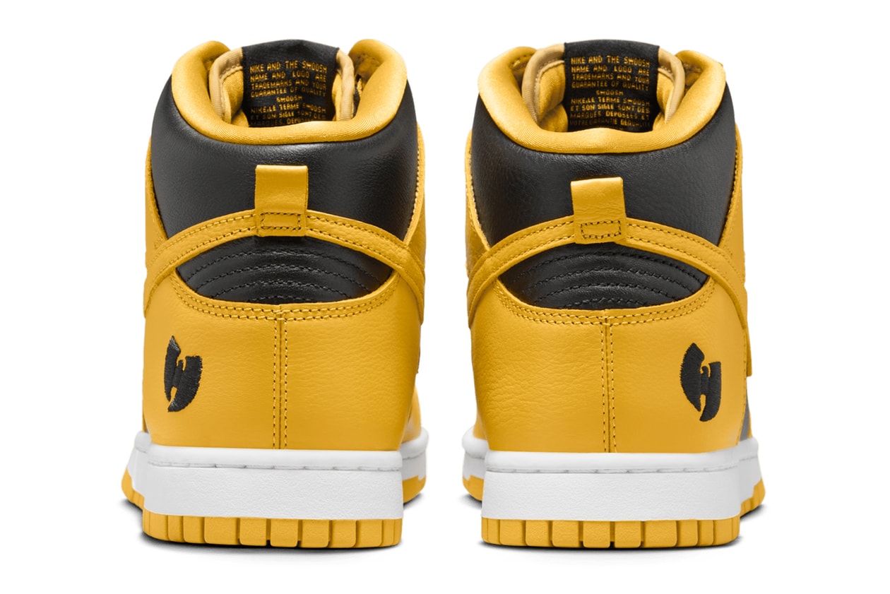ウータン・クラン x ナイキ ダンク ハイの発売情報が解禁 Wu-Tang Clan x Nike Dunk High black and Pollen release info
