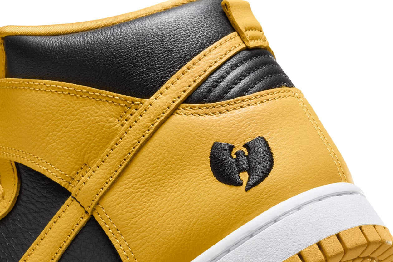 ウータン・クラン x ナイキ ダンク ハイの発売情報が解禁 Wu-Tang Clan x Nike Dunk High  black and Pollen release info