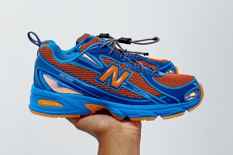Aminé Reveals Next New Balance Collab New Balance 740v2 "BTEE740" release info drop price november sneaker collaboration price blue orange benson tech high school 