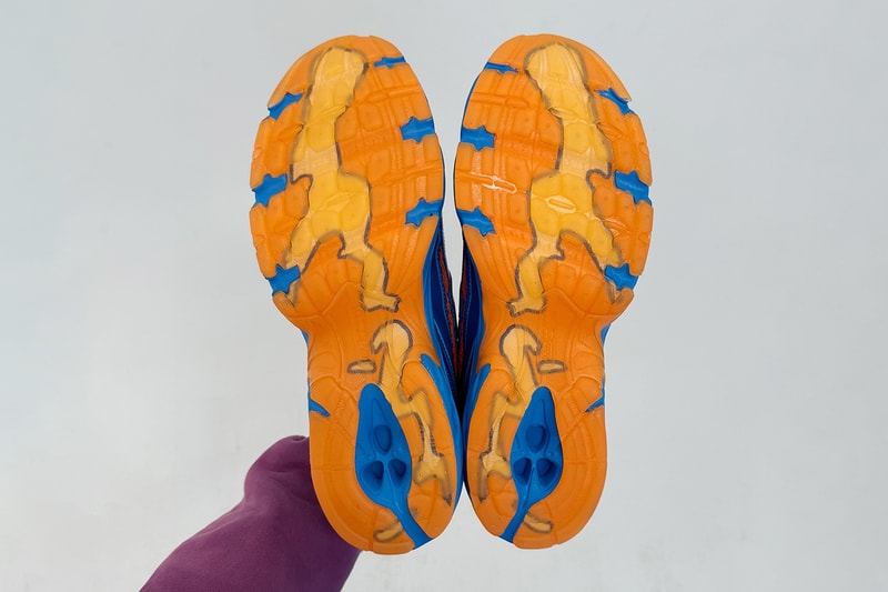 Aminé Reveals Next New Balance Collab New Balance 740v2 "BTEE740" release info drop price november sneaker collaboration price blue orange benson tech high school 