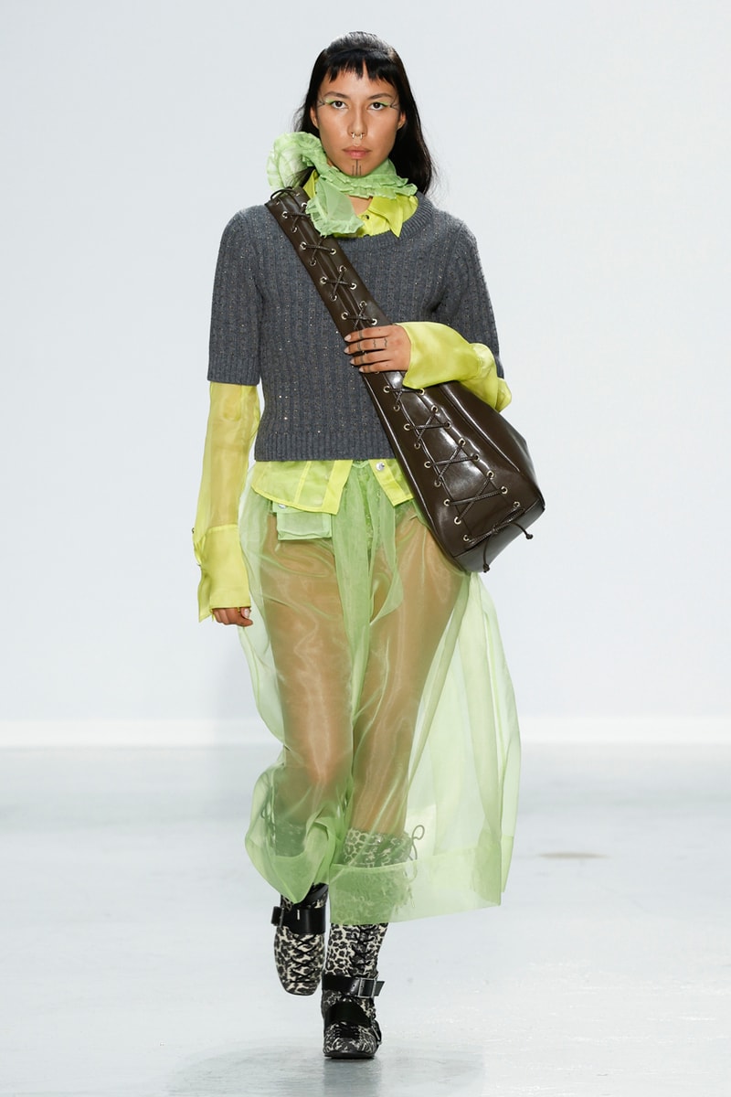 ganni ss25 paris fashion week ss25 spring summer 2025 runway show 