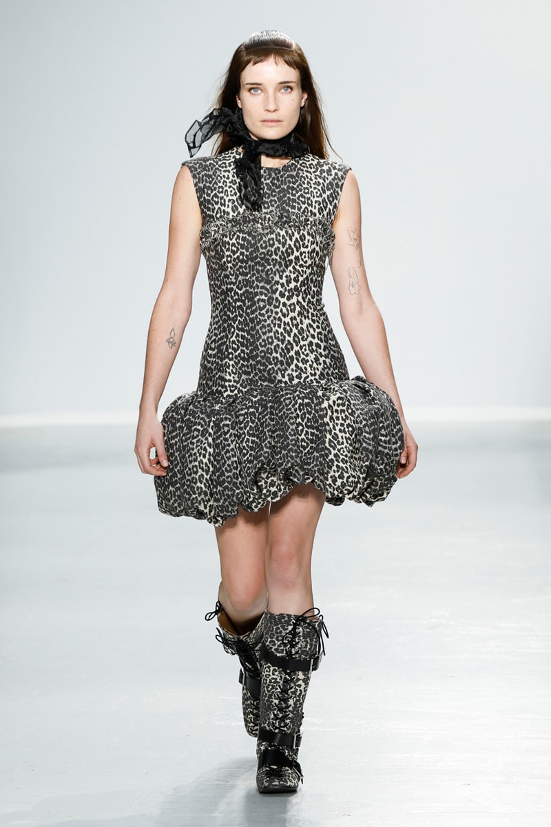 ganni ss25 paris fashion week ss25 spring summer 2025 runway show 