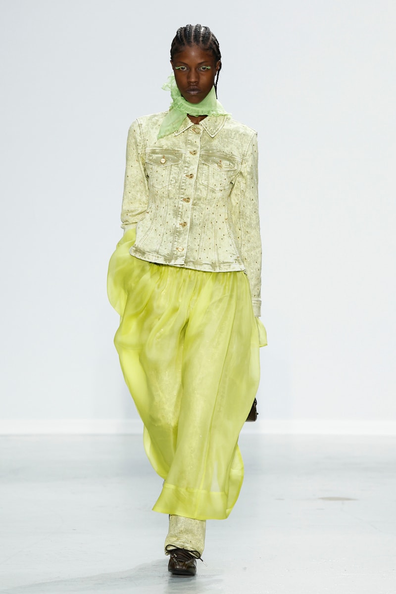 ganni ss25 paris fashion week ss25 spring summer 2025 runway show 