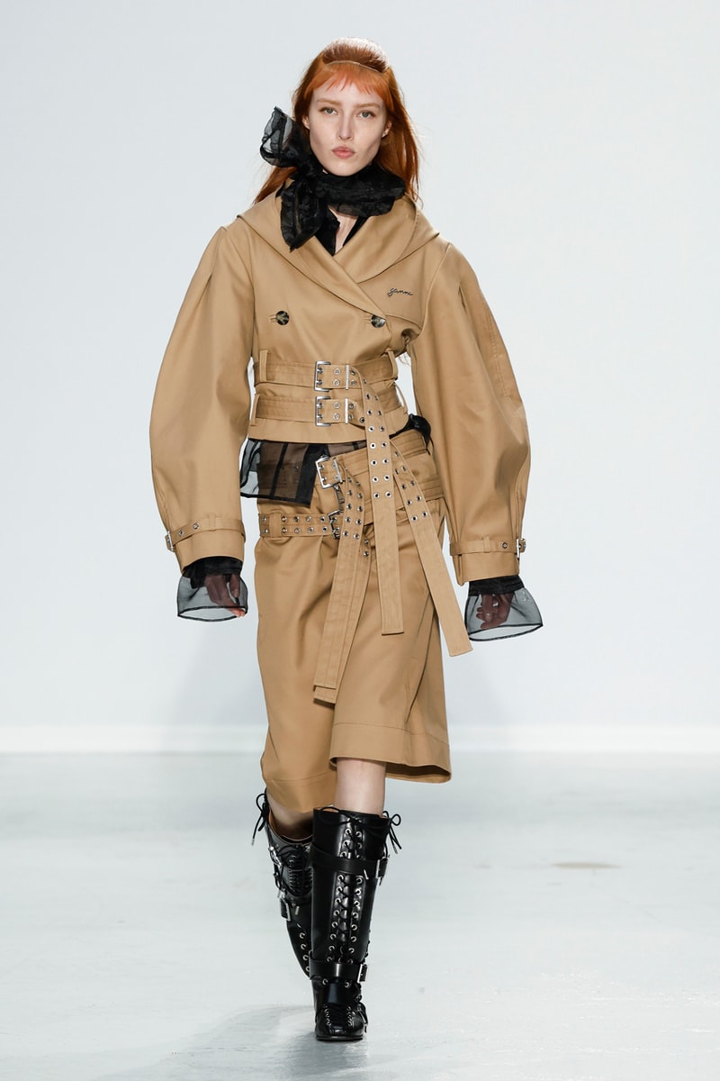 ganni ss25 paris fashion week ss25 spring summer 2025 runway show 