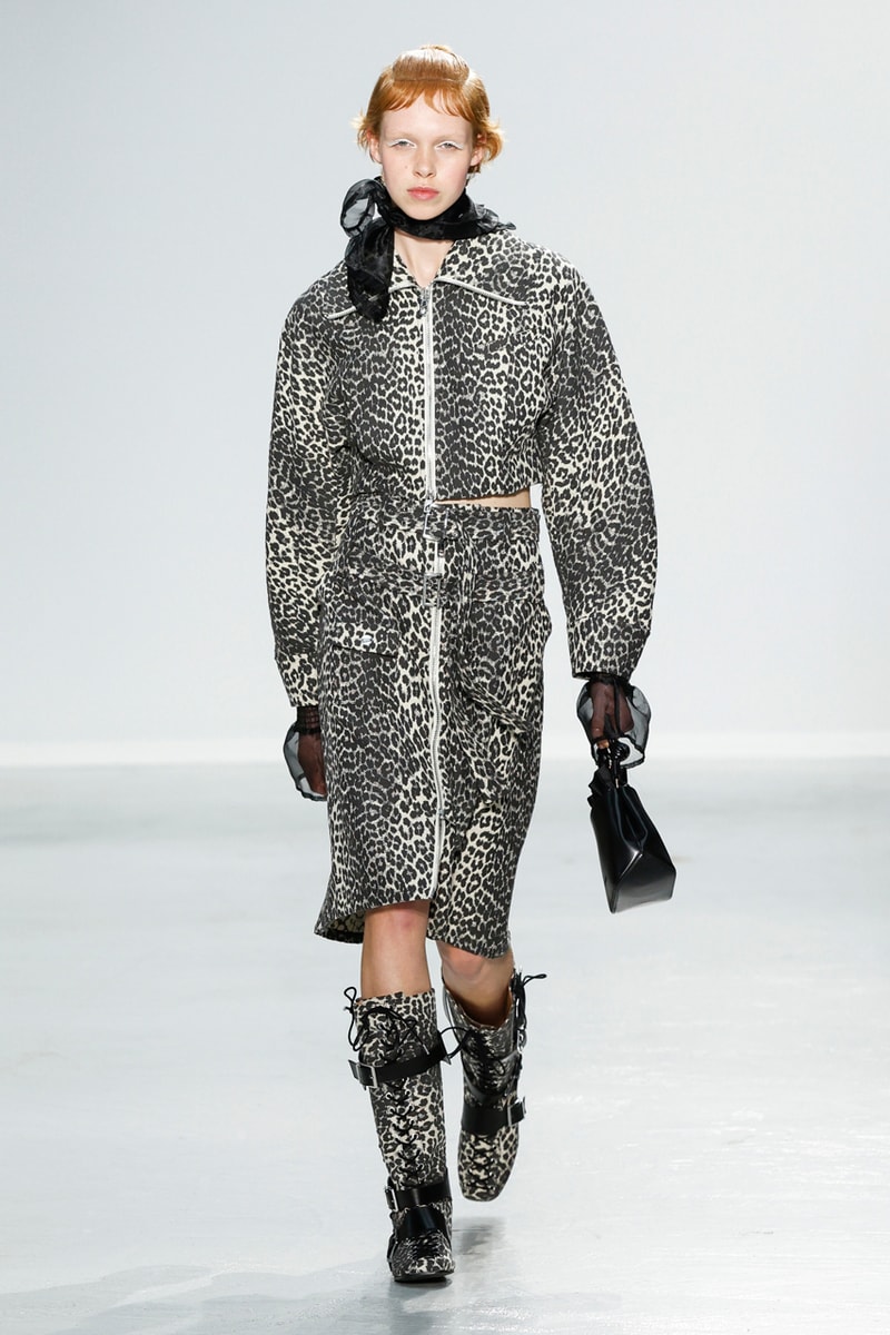 ganni ss25 paris fashion week ss25 spring summer 2025 runway show 