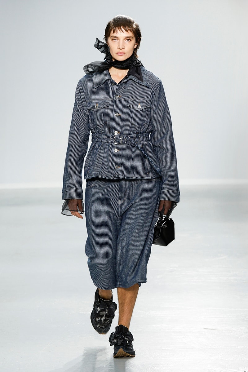 ganni ss25 paris fashion week ss25 spring summer 2025 runway show 
