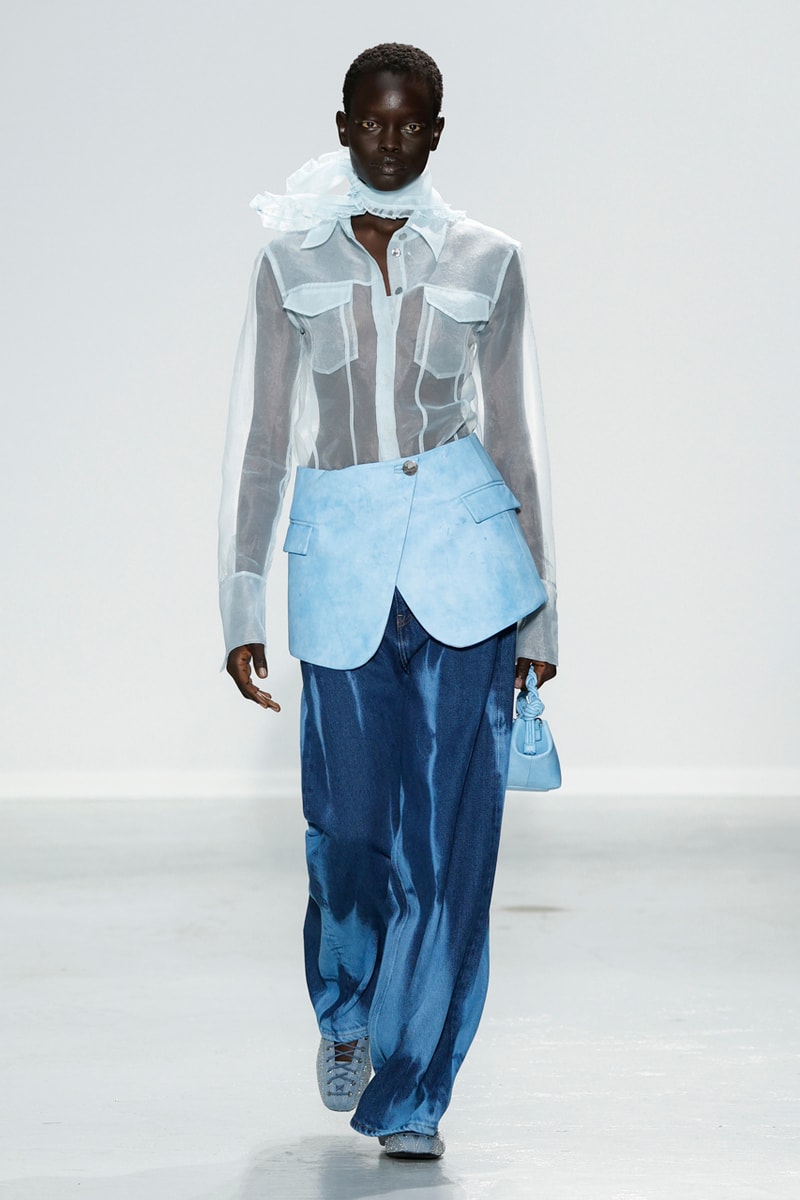 ganni ss25 paris fashion week ss25 spring summer 2025 runway show 