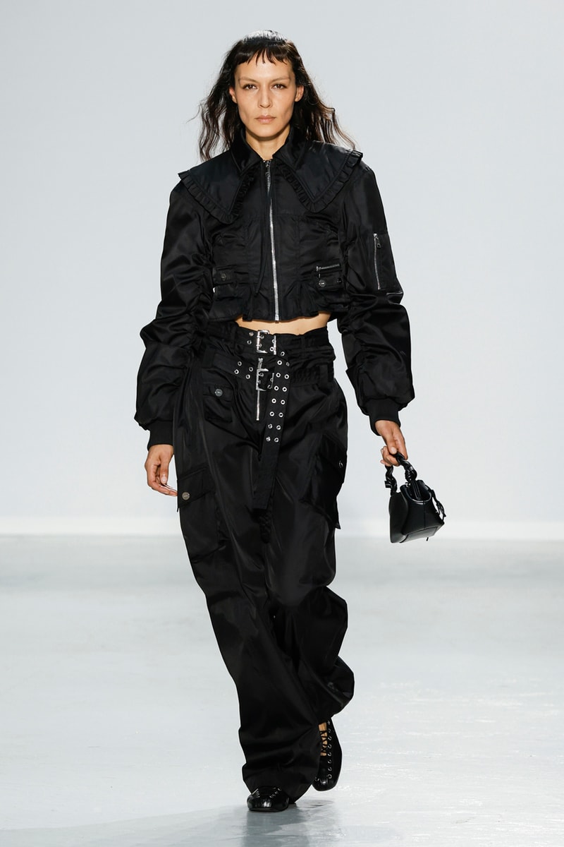 ganni ss25 paris fashion week ss25 spring summer 2025 runway show 
