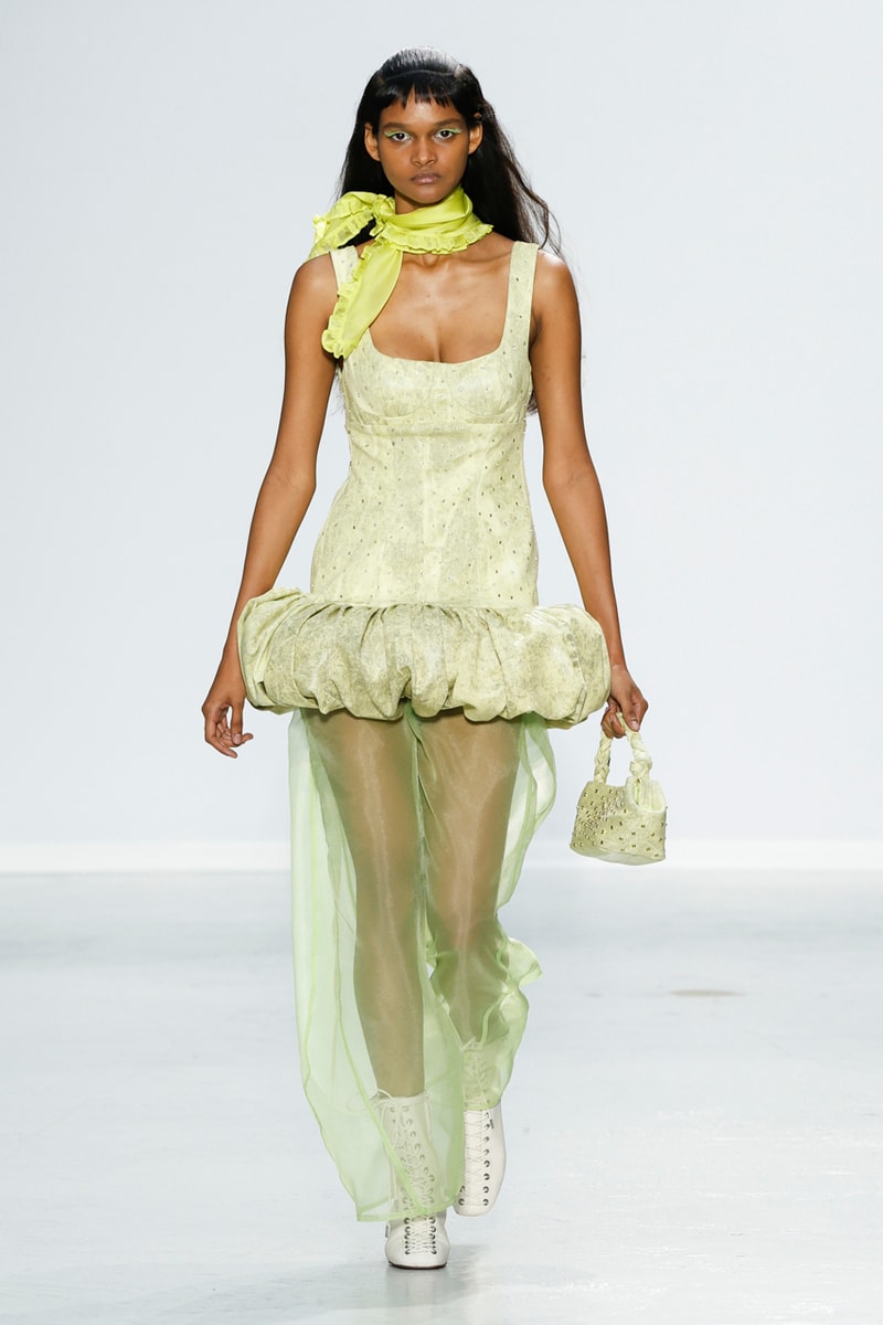 ganni ss25 paris fashion week ss25 spring summer 2025 runway show 