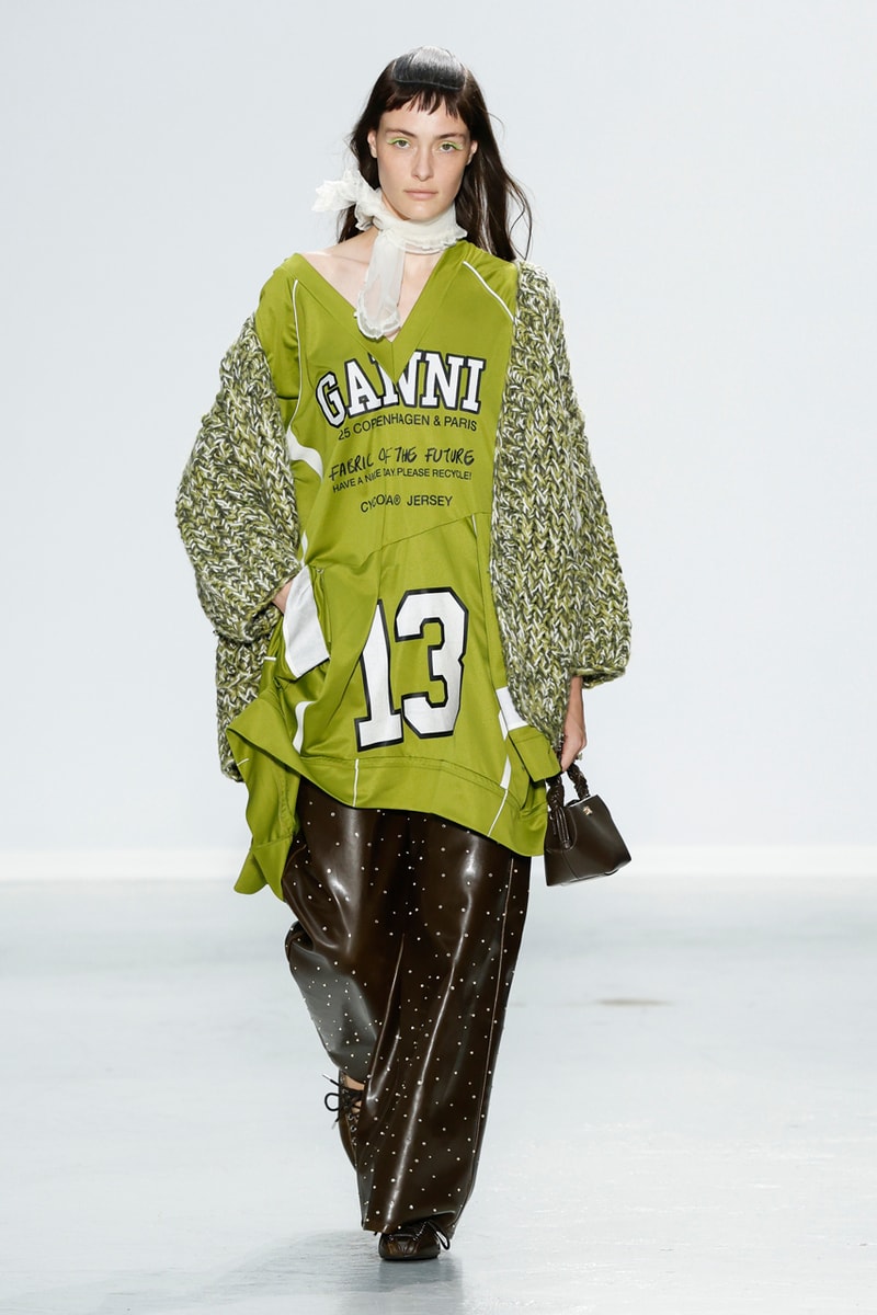ganni ss25 paris fashion week ss25 spring summer 2025 runway show 
