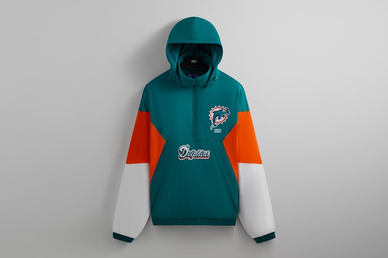 Kith NFL Collaboration Las Vegas Raiders, Philadelphia Eagles, Miami Dolphins, New York Giants, New York Jets david tyree