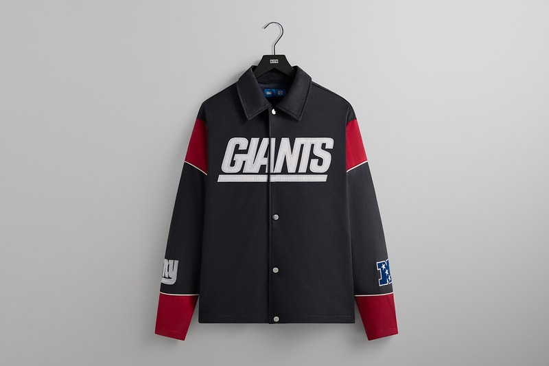 Kith NFL Collaboration Las Vegas Raiders, Philadelphia Eagles, Miami Dolphins, New York Giants, New York Jets david tyree