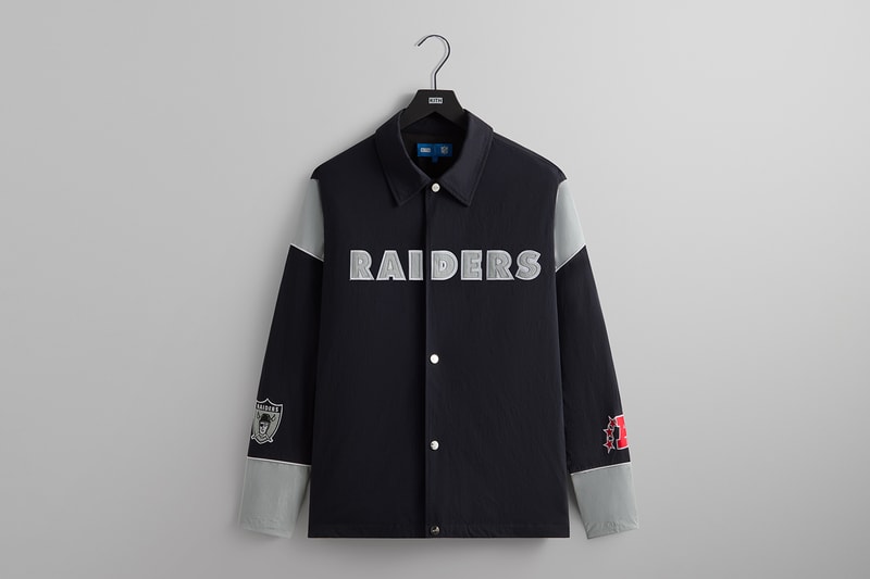 Kith NFL Collaboration Las Vegas Raiders, Philadelphia Eagles, Miami Dolphins, New York Giants, New York Jets david tyree