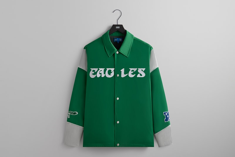Kith NFL Collaboration Las Vegas Raiders, Philadelphia Eagles, Miami Dolphins, New York Giants, New York Jets david tyree