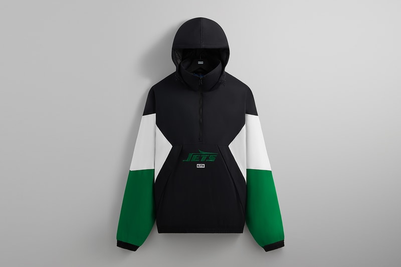 Kith NFL Collaboration Las Vegas Raiders, Philadelphia Eagles, Miami Dolphins, New York Giants, New York Jets david tyree