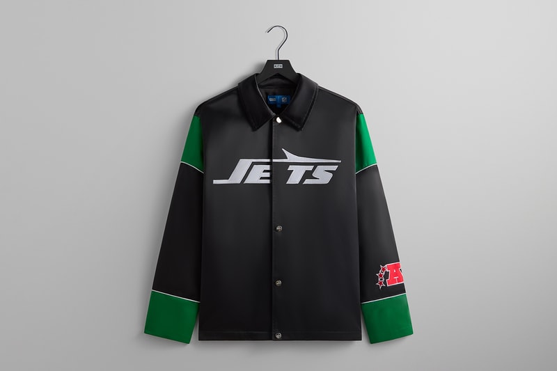 Kith NFL Collaboration Las Vegas Raiders, Philadelphia Eagles, Miami Dolphins, New York Giants, New York Jets david tyree