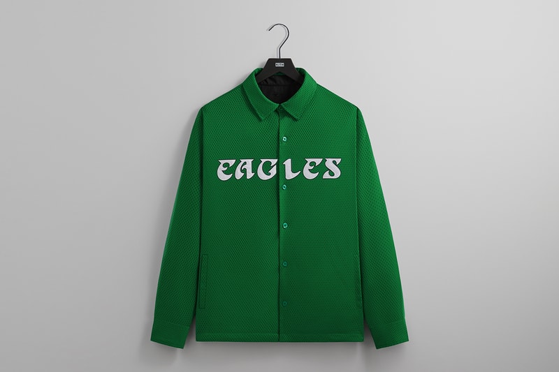Kith NFL Collaboration Las Vegas Raiders, Philadelphia Eagles, Miami Dolphins, New York Giants, New York Jets david tyree
