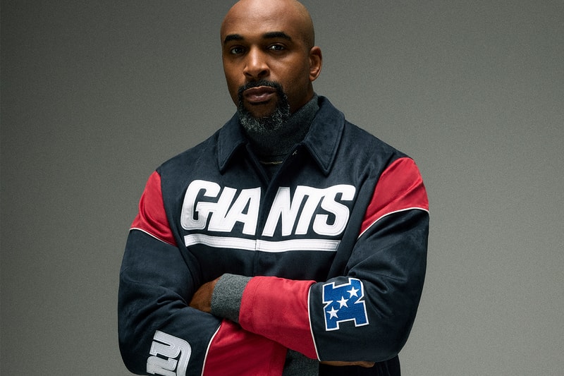 Kith NFL Collaboration Las Vegas Raiders, Philadelphia Eagles, Miami Dolphins, New York Giants, New York Jets david tyree