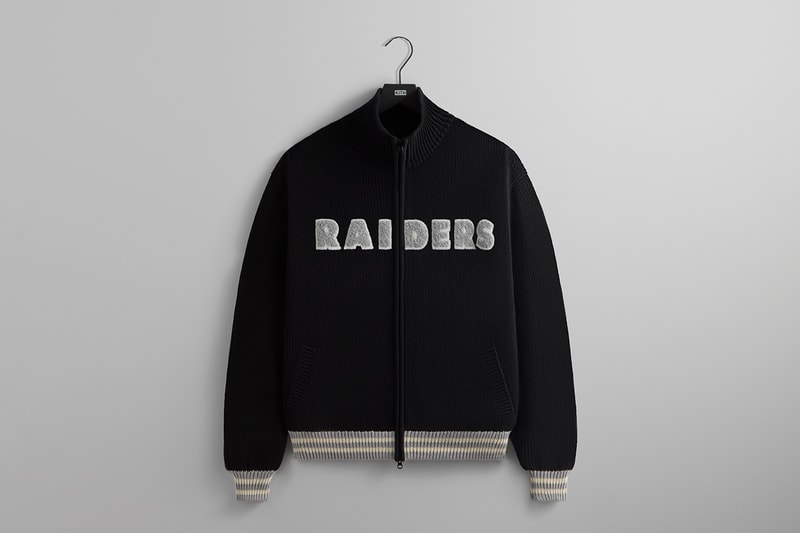 Kith NFL Collaboration Las Vegas Raiders, Philadelphia Eagles, Miami Dolphins, New York Giants, New York Jets david tyree