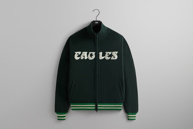 Kith NFL Collaboration Las Vegas Raiders, Philadelphia Eagles, Miami Dolphins, New York Giants, New York Jets david tyree
