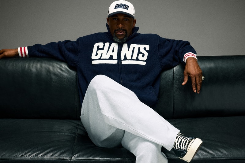 Kith NFL Collaboration Las Vegas Raiders, Philadelphia Eagles, Miami Dolphins, New York Giants, New York Jets david tyree