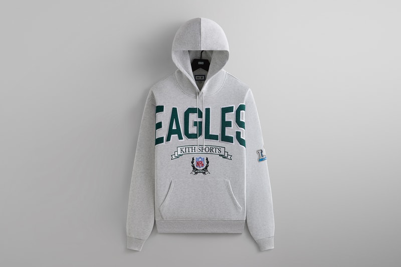 Kith NFL Collaboration Las Vegas Raiders, Philadelphia Eagles, Miami Dolphins, New York Giants, New York Jets david tyree