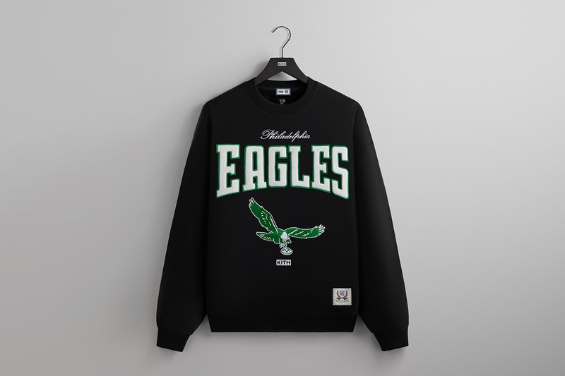 Kith NFL Collaboration Las Vegas Raiders, Philadelphia Eagles, Miami Dolphins, New York Giants, New York Jets david tyree