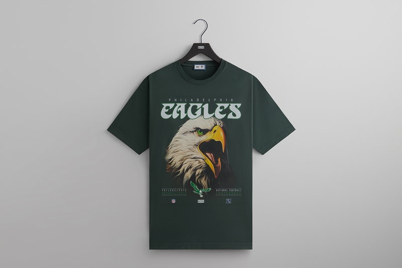Kith NFL Collaboration Las Vegas Raiders, Philadelphia Eagles, Miami Dolphins, New York Giants, New York Jets david tyree