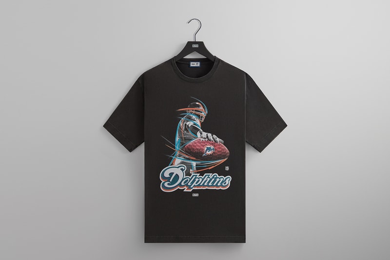 Kith NFL Collaboration Las Vegas Raiders, Philadelphia Eagles, Miami Dolphins, New York Giants, New York Jets david tyree