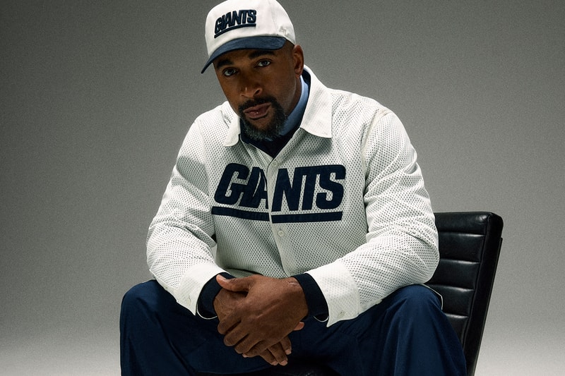 Kith NFL Collaboration Las Vegas Raiders, Philadelphia Eagles, Miami Dolphins, New York Giants, New York Jets david tyree