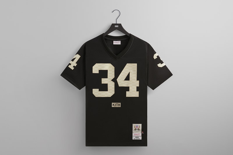 Kith NFL Collaboration Las Vegas Raiders, Philadelphia Eagles, Miami Dolphins, New York Giants, New York Jets david tyree