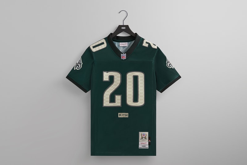 Kith NFL Collaboration Las Vegas Raiders, Philadelphia Eagles, Miami Dolphins, New York Giants, New York Jets david tyree
