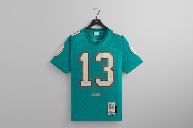 Kith NFL Collaboration Las Vegas Raiders, Philadelphia Eagles, Miami Dolphins, New York Giants, New York Jets david tyree