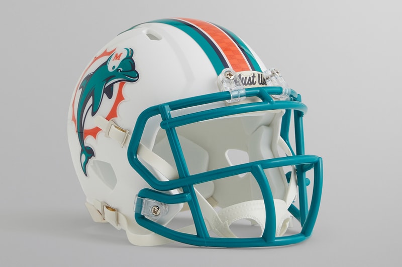 Kith NFL Collaboration Las Vegas Raiders, Philadelphia Eagles, Miami Dolphins, New York Giants, New York Jets david tyree