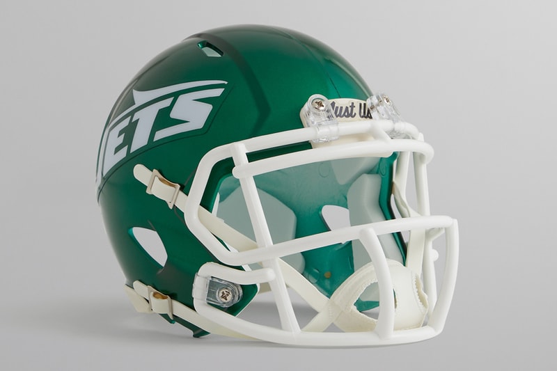 Kith NFL Collaboration Las Vegas Raiders, Philadelphia Eagles, Miami Dolphins, New York Giants, New York Jets david tyree