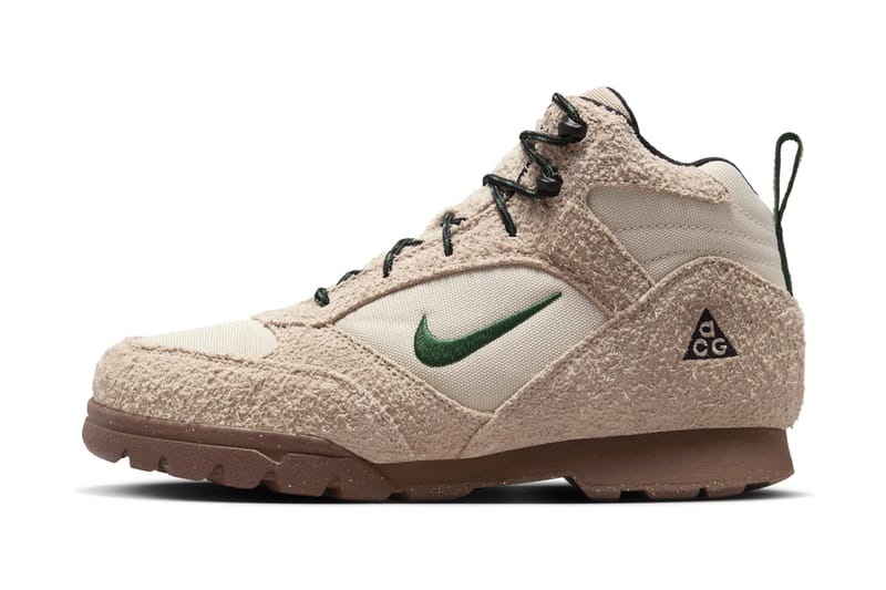 Nike ACG Debuts The Torre Mid Hiking Boot in "Hemp/Gorge Green"