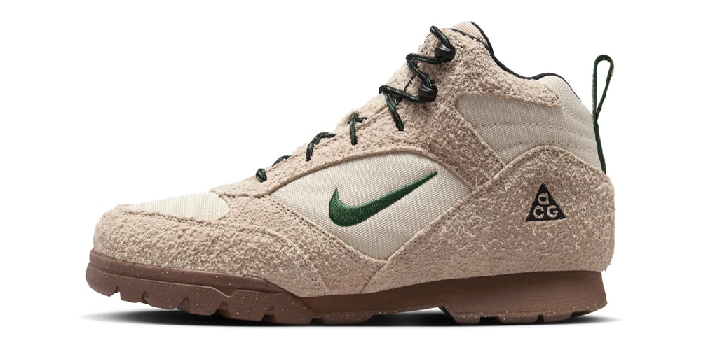 Nike ACG Debuts The Torre Mid Hiking Boot in "Hemp/Gorge Green"