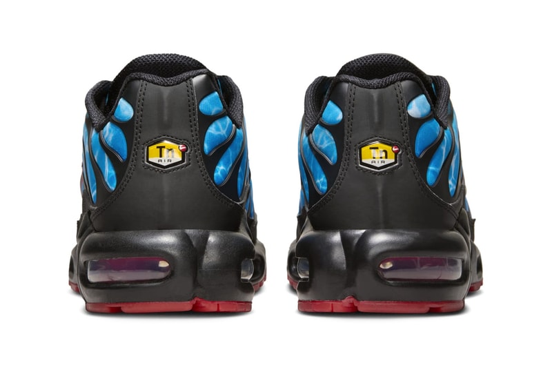 Nike Air Max Plus "Shark Attack" HQ3824-001 Release Info Black/Baltic Blue-Photo Blue october 2024 fall ocean themed sneaker deep blue sea