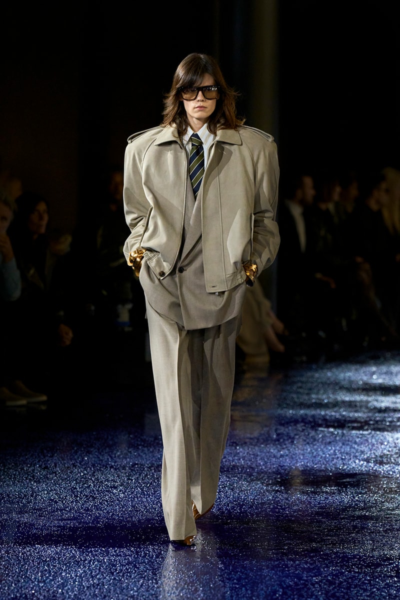 Saint Laurent SS25 Works Hard and Plays Hard Paris Fashion Week Spring Summer 2025 Runway Collection