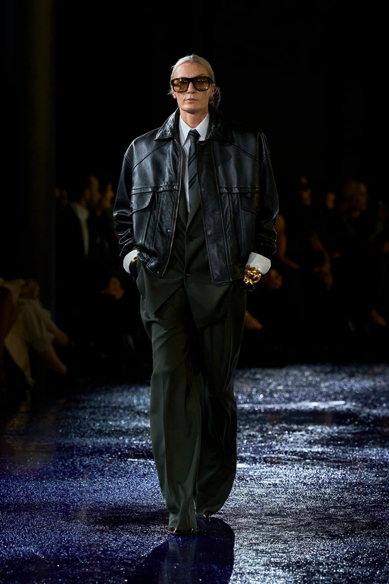 Saint Laurent SS25 Works Hard and Plays Hard Paris Fashion Week Spring Summer 2025 Runway Collection