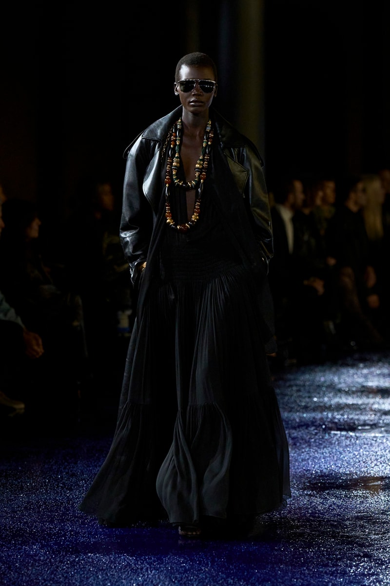 Saint Laurent SS25 Works Hard and Plays Hard Paris Fashion Week Spring Summer 2025 Runway Collection