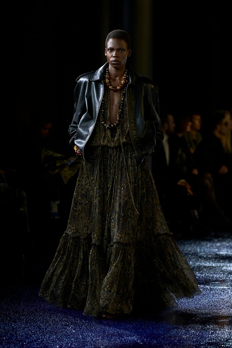 Saint Laurent SS25 Works Hard and Plays Hard Paris Fashion Week Spring Summer 2025 Runway Collection