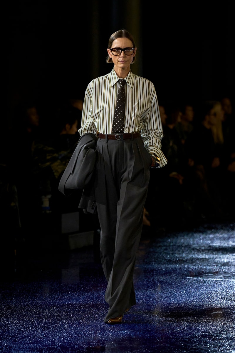 Saint Laurent SS25 Works Hard and Plays Hard Paris Fashion Week Spring Summer 2025 Runway Collection