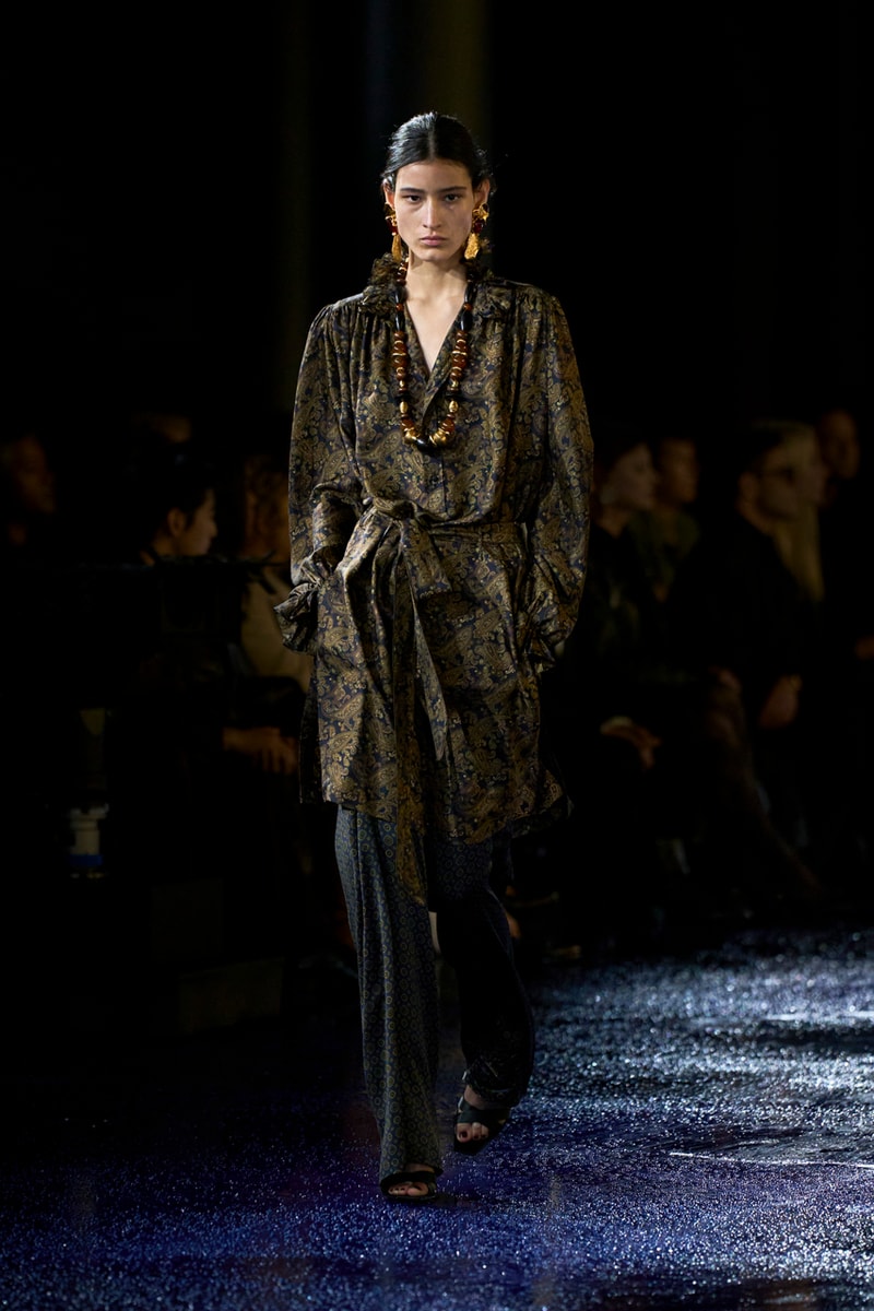 Saint Laurent SS25 Works Hard and Plays Hard Paris Fashion Week Spring Summer 2025 Runway Collection