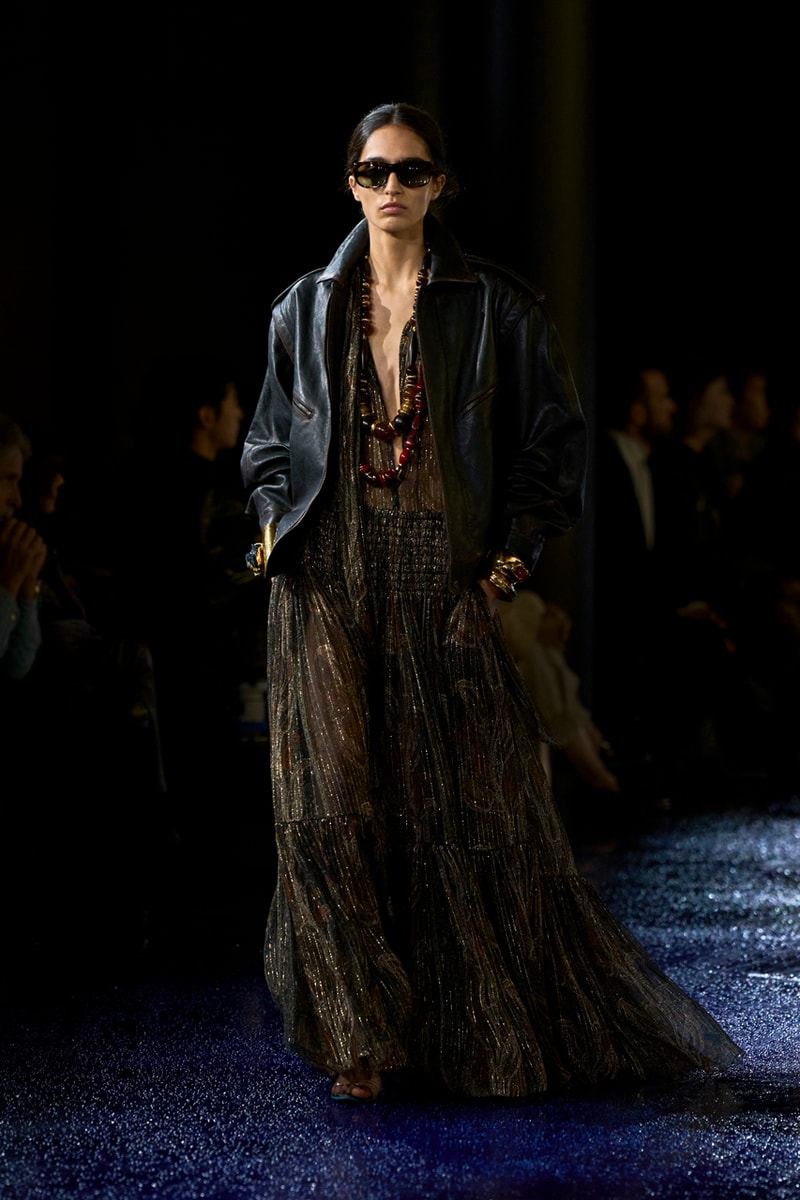 Saint Laurent SS25 Works Hard and Plays Hard Paris Fashion Week Spring Summer 2025 Runway Collection