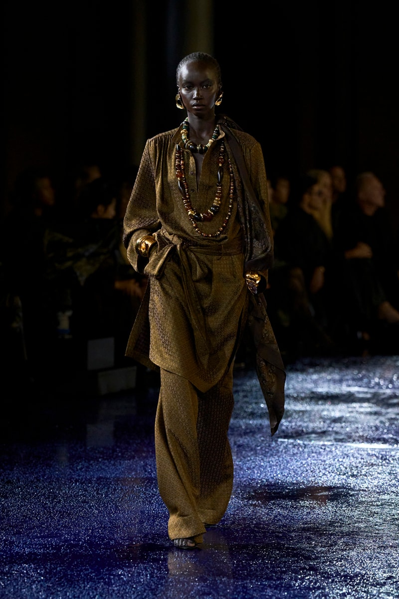 Saint Laurent SS25 Works Hard and Plays Hard Paris Fashion Week Spring Summer 2025 Runway Collection