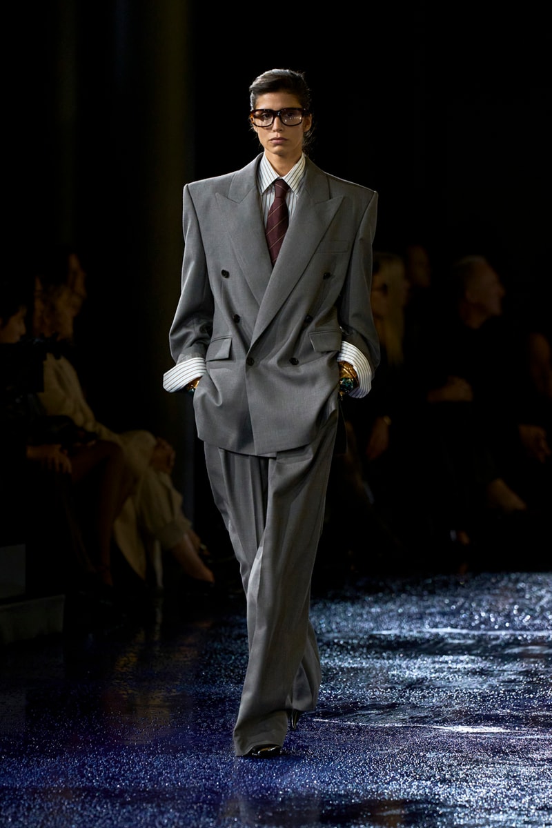 Saint Laurent SS25 Works Hard and Plays Hard Paris Fashion Week Spring Summer 2025 Runway Collection