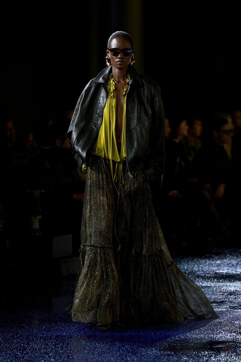Saint Laurent SS25 Works Hard and Plays Hard Paris Fashion Week Spring Summer 2025 Runway Collection