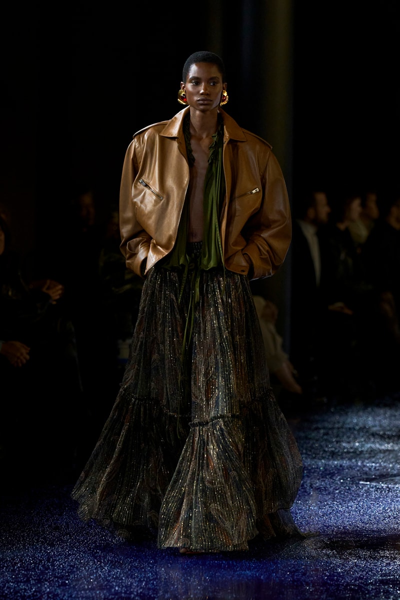 Saint Laurent SS25 Works Hard and Plays Hard Paris Fashion Week Spring Summer 2025 Runway Collection