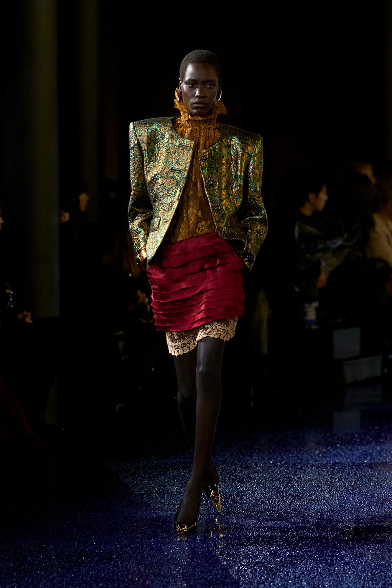 Saint Laurent SS25 Works Hard and Plays Hard Paris Fashion Week Spring Summer 2025 Runway Collection